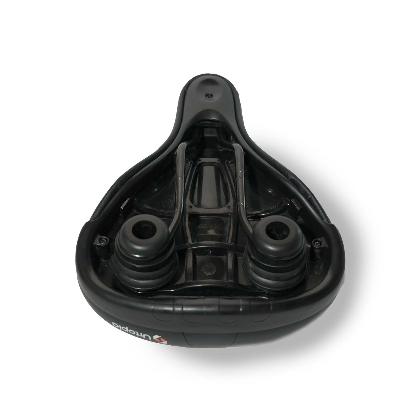 Urtopia full carbon e-bike extra comfort saddle bottom view
