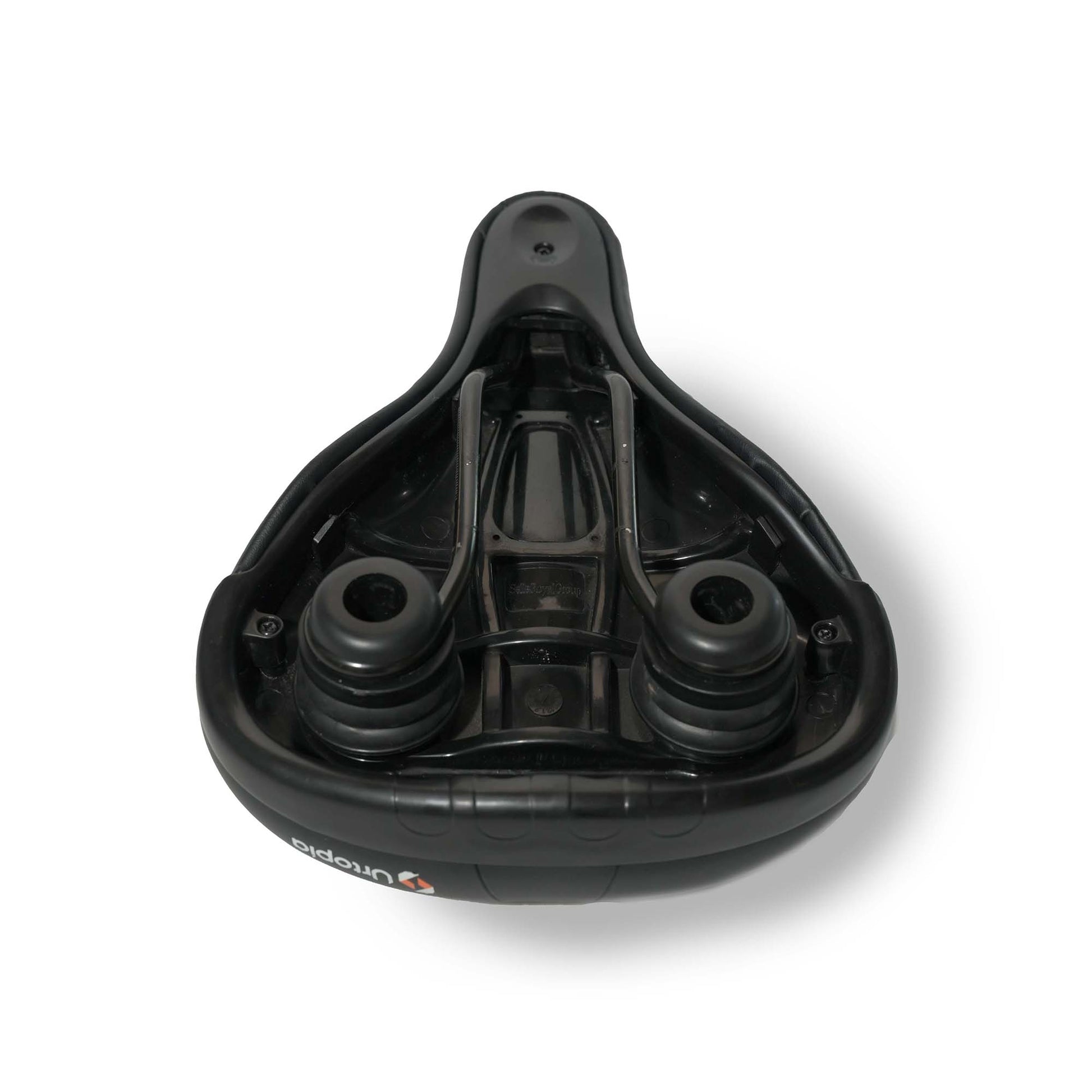 Urtopia full carbon e-bike extra comfort saddle bottom view